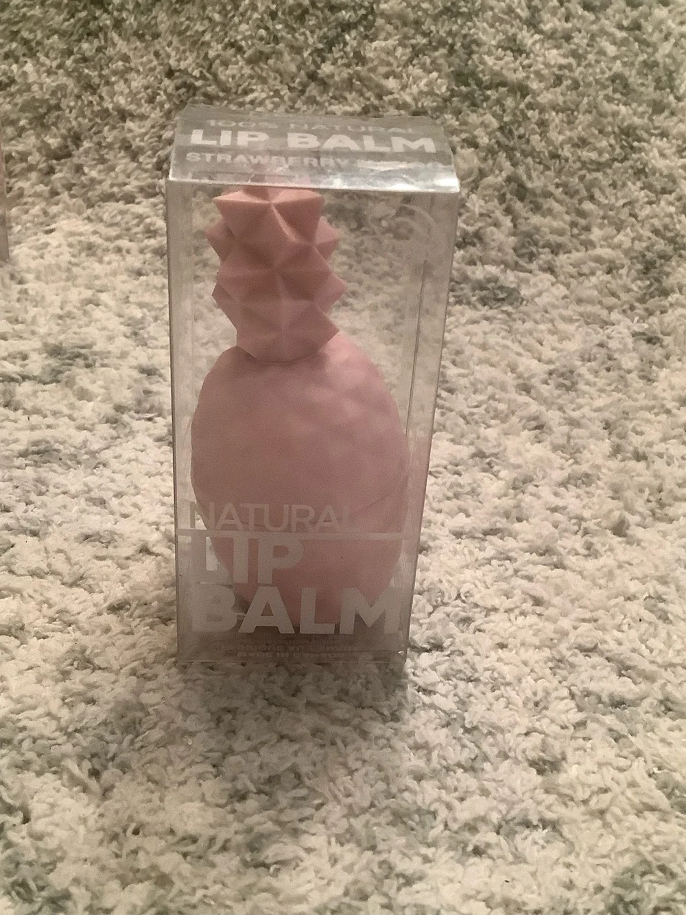 Rebels Refinery Pink Pineapple Lip Balm Flavored Strawberry Mango NWT %100 natur